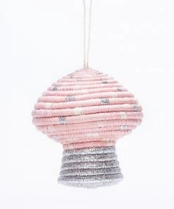 KAZI Blush Mushroom Ornament