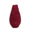 KAZI Home Goods Burgundy Nya Vase