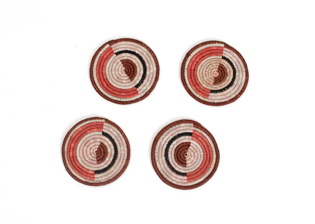 KAZI Coral Mara Oversized Coaster Set 1 KAZI Coral Mara Oversized Coaster Set