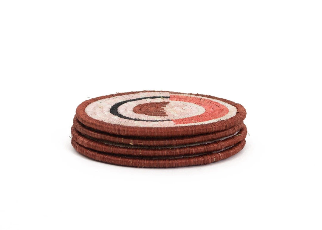 KAZI Coral Mara Oversized Coaster Set 2 KAZI Coral Mara Oversized Coaster Set