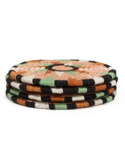 KAZI Dusty Peach Nyota Coasters Home Goods