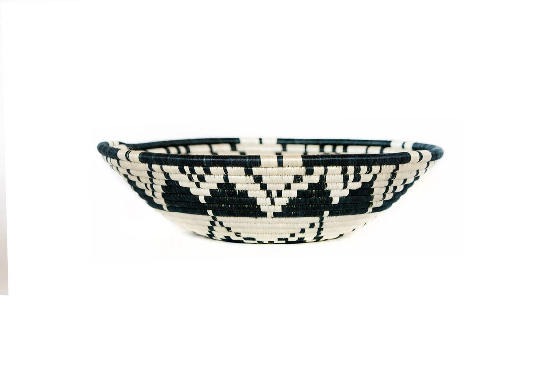 KAZI Extra Large Black + White Ikaze Basket Home Goods 4 KAZI Extra Large Black + White Ikaze Basket Home Goods
