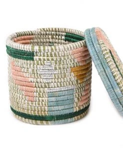 KAZI Floret Abstract Lidded Box