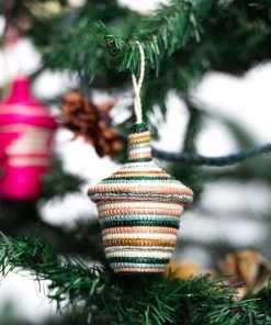 KAZI Floret Metallic Ornament Set 6 KAZI Floret Metallic Ornament Set