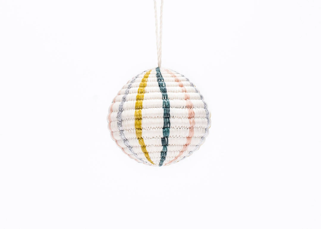 KAZI Globe Ornament - Blush Metallic Best Sellers 1 KAZI Globe Ornament - Blush Metallic Best Sellers