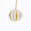 KAZI Fair Trade Globe Ornament - Multi Metallic