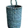KAZI Gray Blue Hanging Basket Home Goods
