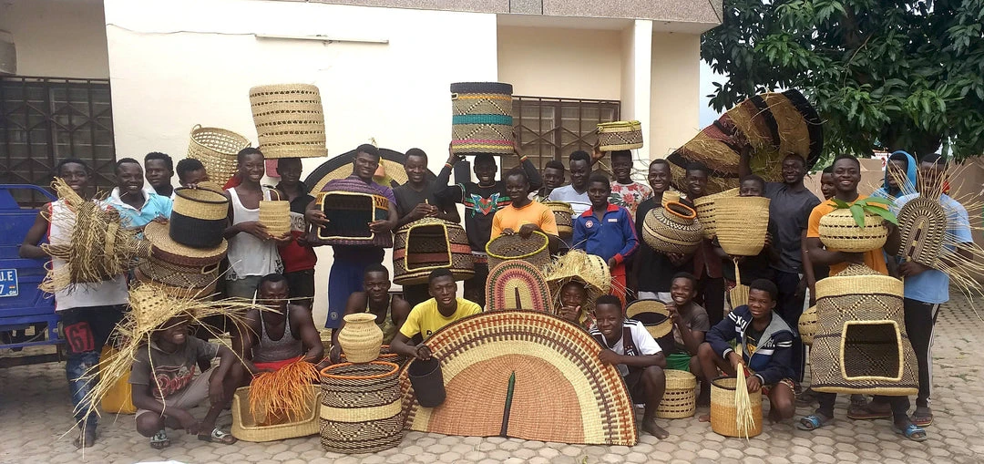 KAZI Gray Green Round Hand Fan 3 KAZI Gray Green Round Hand Fan