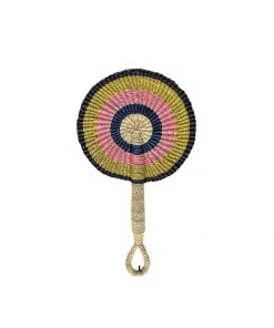 KAZI Indie Round Hand Fan Home Goods