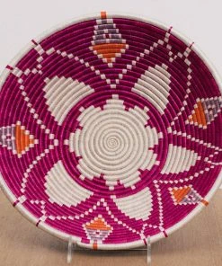 KAZI Jumbo Vivid Viola Wall Bowl