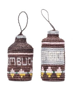 KAZI Kombucha Bottle Ornament Fair Trade