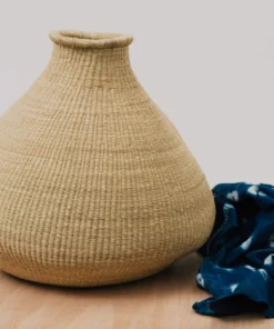 KAZI Home Goods Large Natural Grass Bud Vase 2 KAZI Home Goods Large Natural Grass Bud Vase