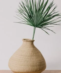 KAZI Home Goods Large Natural Grass Bud Vase