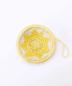 KAZI Lemon Basket Ornament Fair Trade