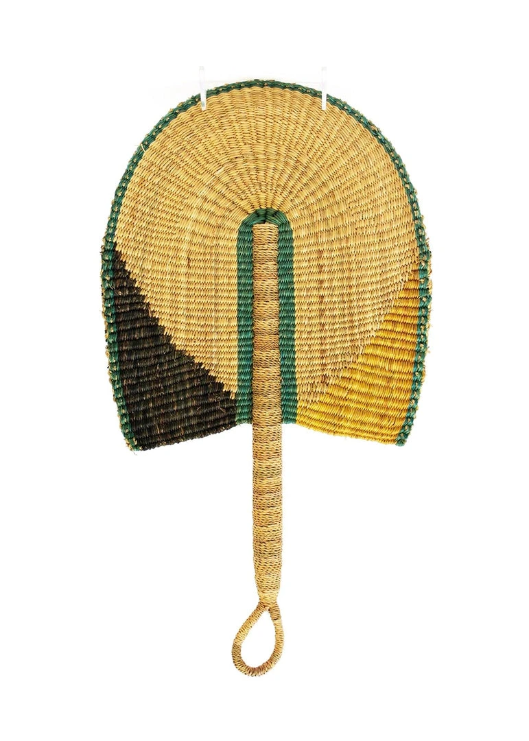 KAZI Lemon + Moss Bolga Fan 1 KAZI Lemon + Moss Bolga Fan