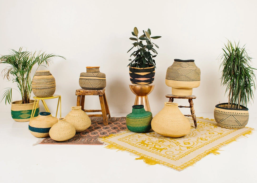 KAZI Medium Natural Grass Bud Vase Home Goods 2 KAZI Medium Natural Grass Bud Vase Home Goods