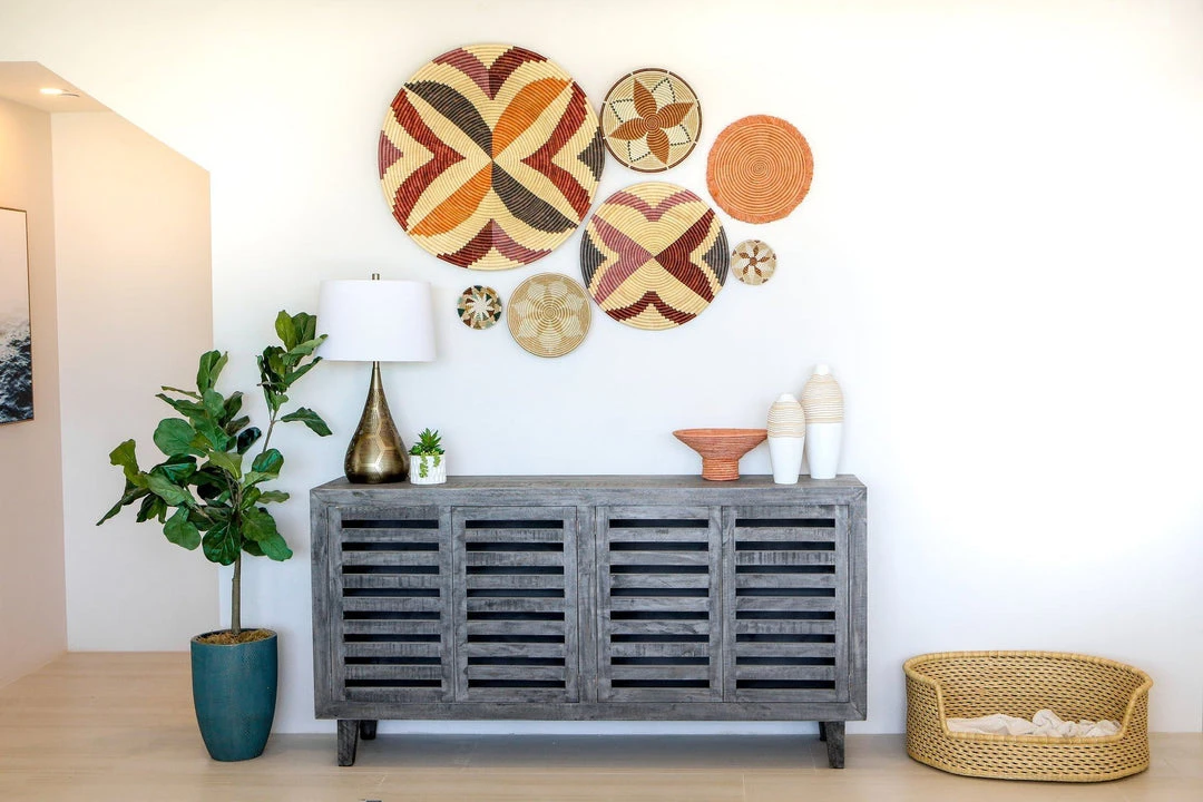 KAZI Merlot Annette Plate III Home Goods 2 KAZI Merlot Annette Plate III Home Goods