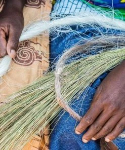 KAZI Metallic Gray Hope Oversized Coaster Set 7 KAZI Metallic Gray Hope Oversized Coaster Set