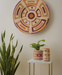 KAZI Home Goods Mora Vase With Glass Insert