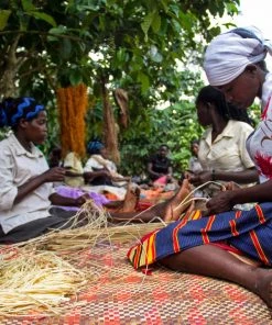 KAZI Mustard + Gray Catch All Basket Home Goods 11 KAZI Mustard + Gray Catch All Basket Home Goods