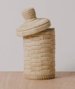 KAZI Natural Lidded Box