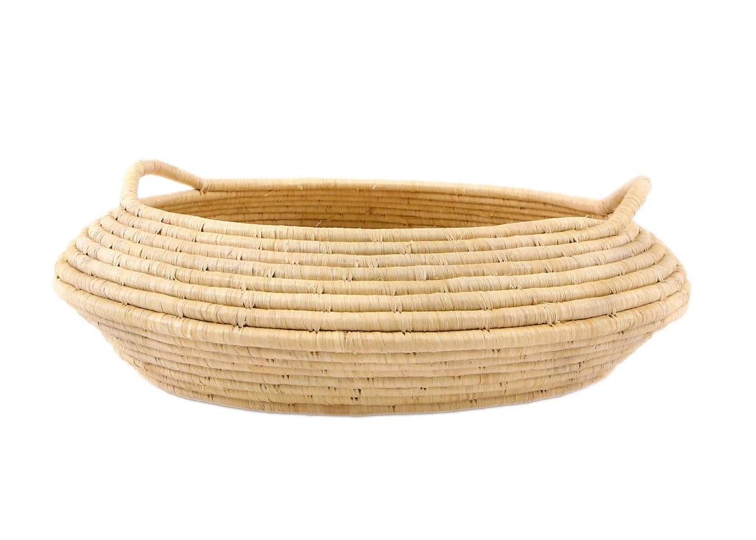 KAZI Home Goods Natural Storage Basket 1 KAZI Home Goods Natural Storage Basket