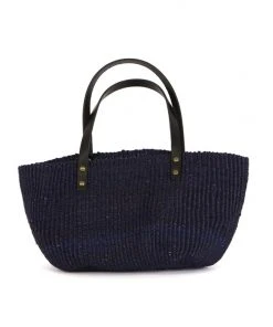 KAZI Navy Grass Handbag