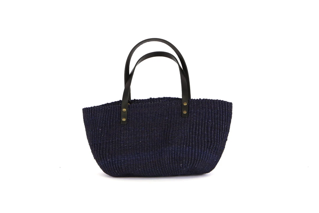 KAZI Navy Grass Handbag 1 KAZI Navy Grass Handbag