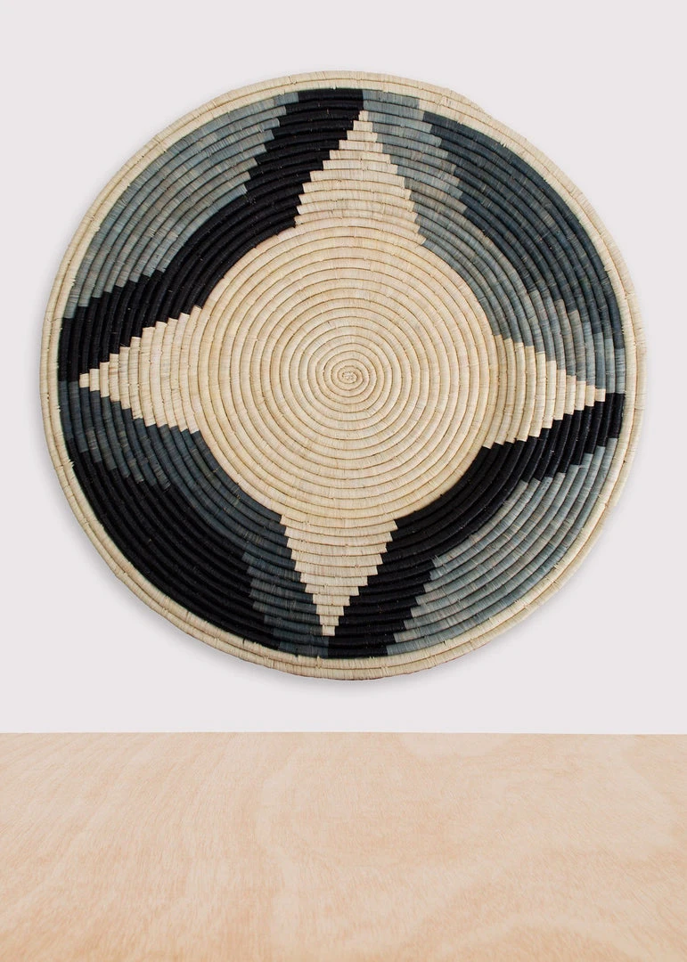 KAZI Nea Opal Gray Wall Plate III 1 KAZI Nea Opal Gray Wall Plate III