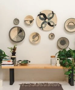 KAZI Home Goods Nea Opal Gray Wall Plate I 5 KAZI Home Goods Nea Opal Gray Wall Plate I