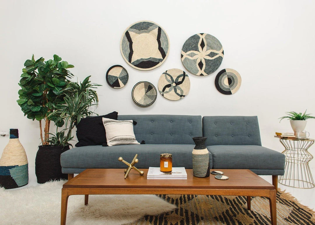 KAZI Nea Opal Gray Wall Plate III 4 KAZI Nea Opal Gray Wall Plate III