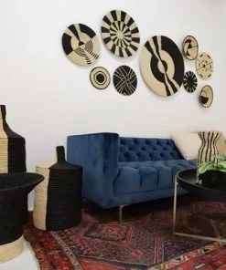 KAZI Home Goods Odetta Black + Natural Box I