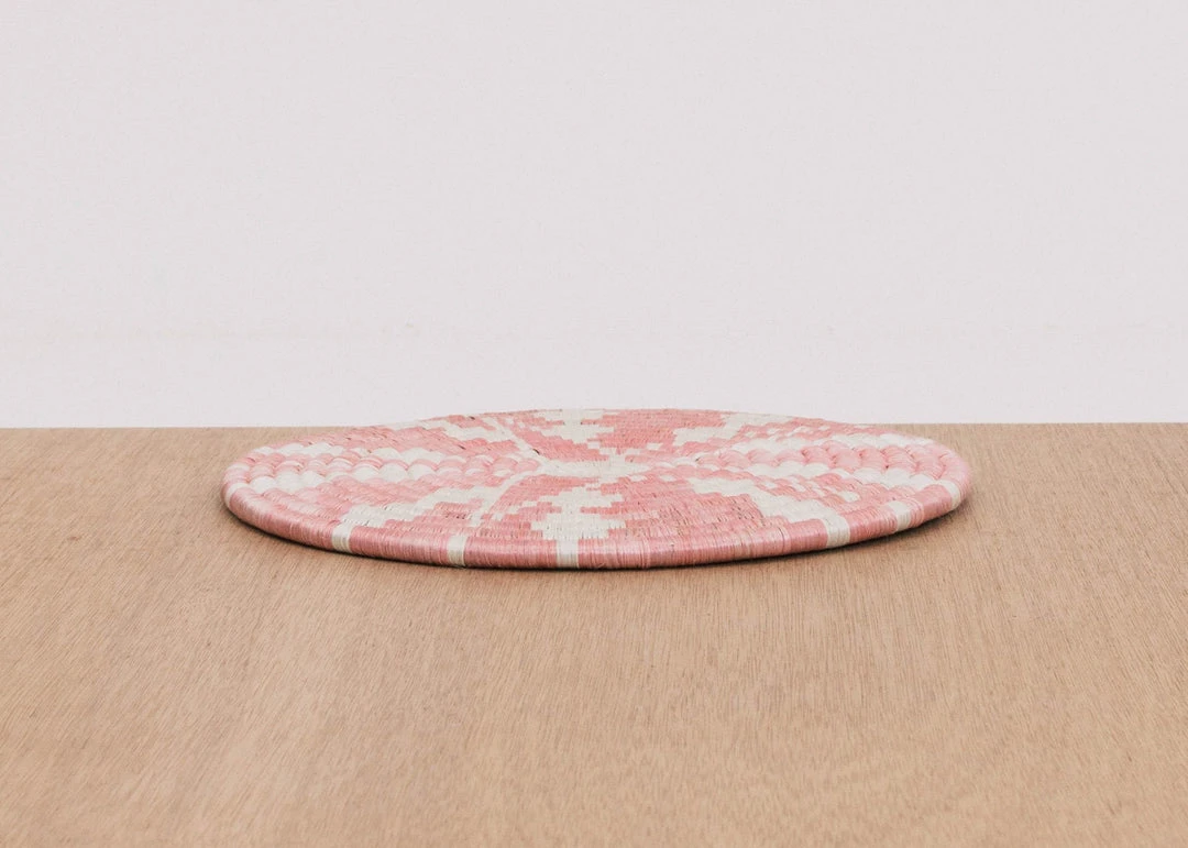 KAZI Home Goods Pale Blush Rangi Wall Trivet 2 KAZI Home Goods Pale Blush Rangi Wall Trivet