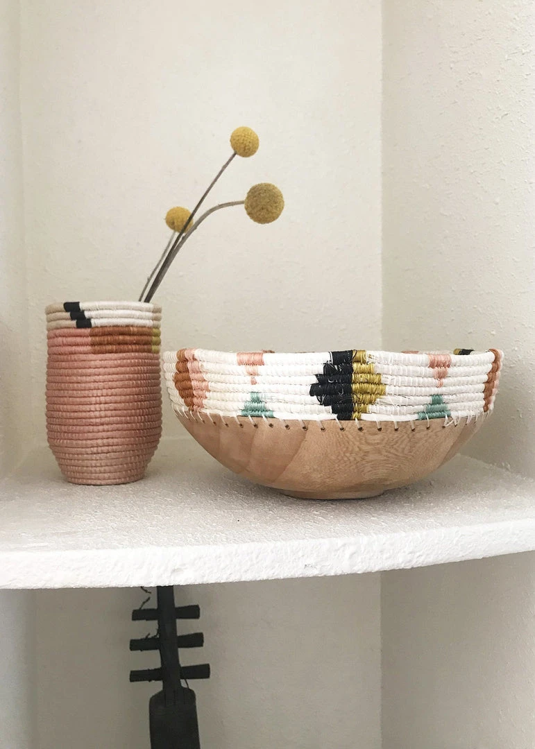 KAZI Home Goods Peach Atelier Vase 02 KAZI Home Goods Peach Atelier Vase 02