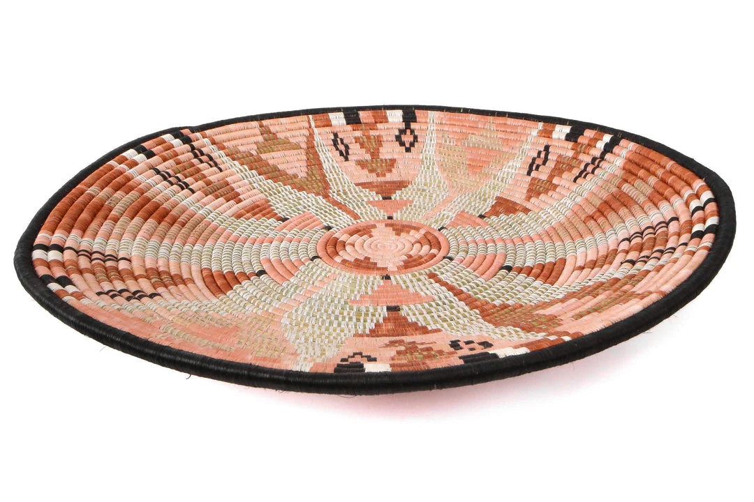 KAZI Peach Fleur Plate Home Goods 3 KAZI Peach Fleur Plate Home Goods
