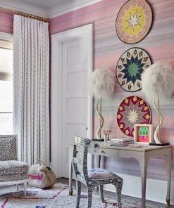 KAZI Home Goods Queen Of Blush Jumbo Wall Disc 6 KAZI Home Goods Queen Of Blush Jumbo Wall Disc