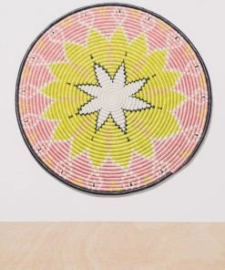 KAZI Home Goods Queen Of Blush Jumbo Wall Disc