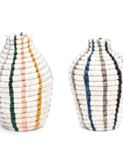 KAZI Silver Blue Atelier Vase Home Goods