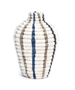 KAZI Silver Blue Atelier Vase Home Goods