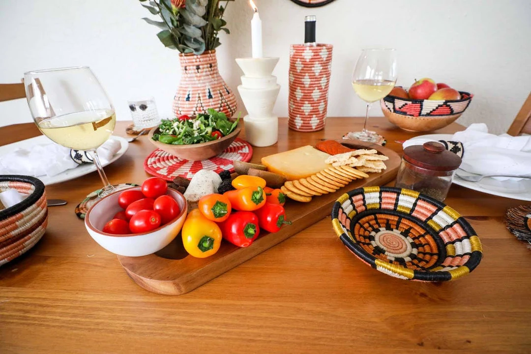 KAZI Home Goods Small Canyon Clay Kisasa Bowl 2 KAZI Home Goods Small Canyon Clay Kisasa Bowl