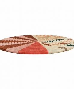 KAZI Small Coral + Clay Fani Trivet 6 KAZI Small Coral + Clay Fani Trivet