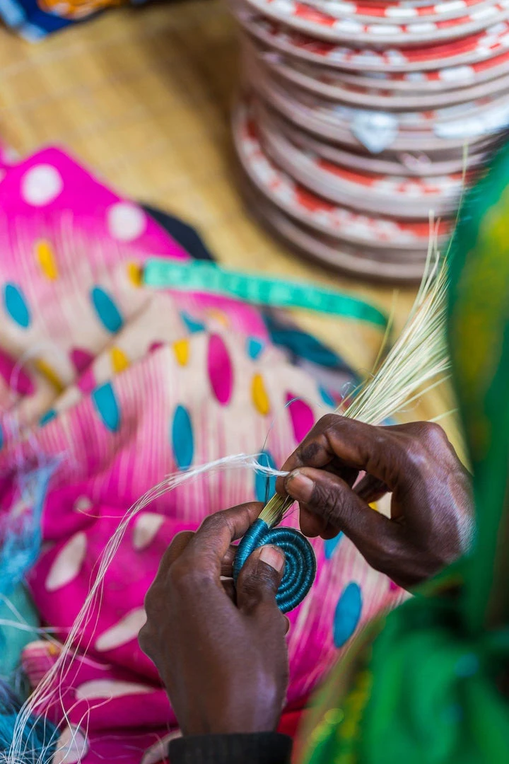 KAZI Small Coral + Clay Fani Trivet 4 KAZI Small Coral + Clay Fani Trivet