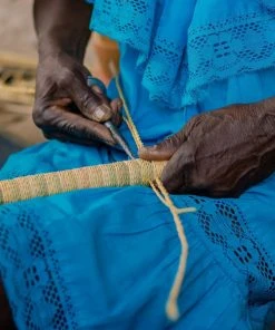 KAZI Home Goods Small Desert Rose Fan 13 KAZI Home Goods Small Desert Rose Fan