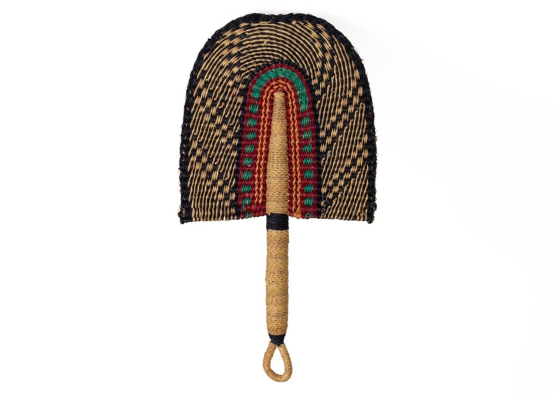 KAZI Home Goods Small Desert Rose Fan 1 KAZI Home Goods Small Desert Rose Fan