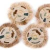 KAZI Soothing Sands Fringed Coasters