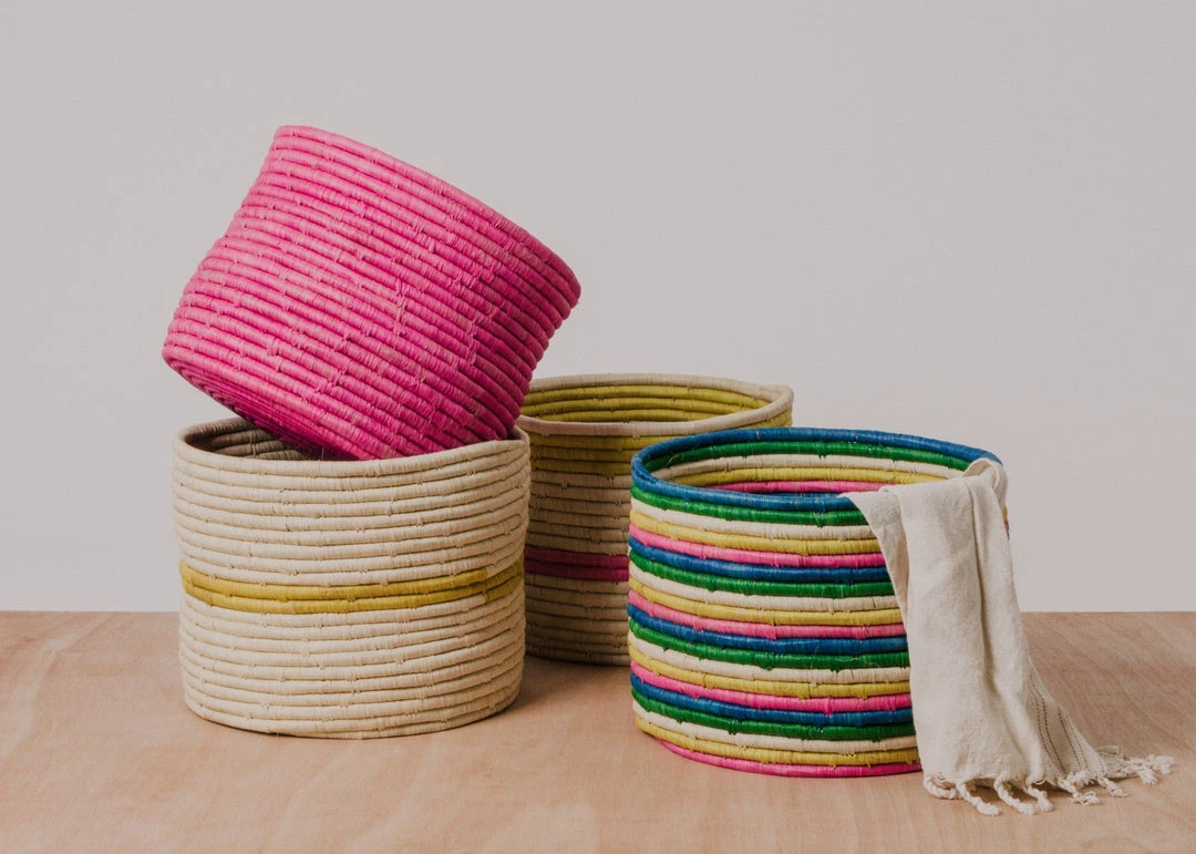 KAZI Sun + Natural Storage Basket II Home Goods 2 KAZI Sun + Natural Storage Basket II Home Goods