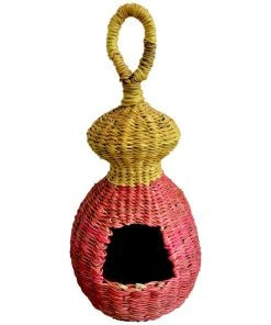 KAZI Best Sellers All Natural Sunset Camel Hump Birdhouse