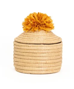 KAZI Home Goods Sunset Penelope Pom Pom Box