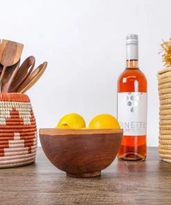 KAZI Home Goods Sunset Tina Pom Pom Box