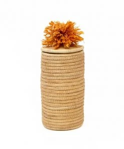 KAZI Home Goods Sunset Tina Pom Pom Box